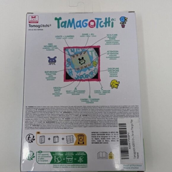 BANDAI Original Style Tamagotchi Gen 2 Nib Purple - Picture 4 of 4